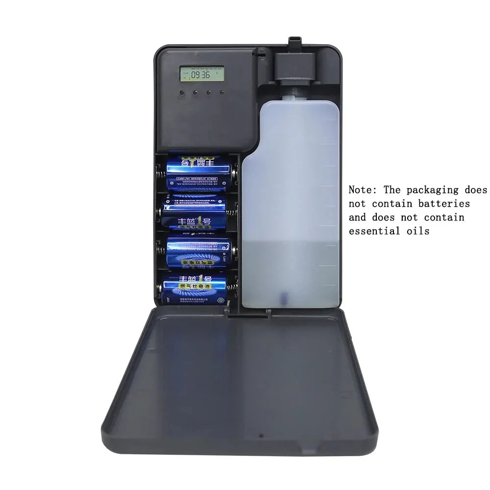 Smart Essential Oil Diffuser – Wall-Mounted Bluetooth Aroma Scent Machine 500ml for Home & Hotel