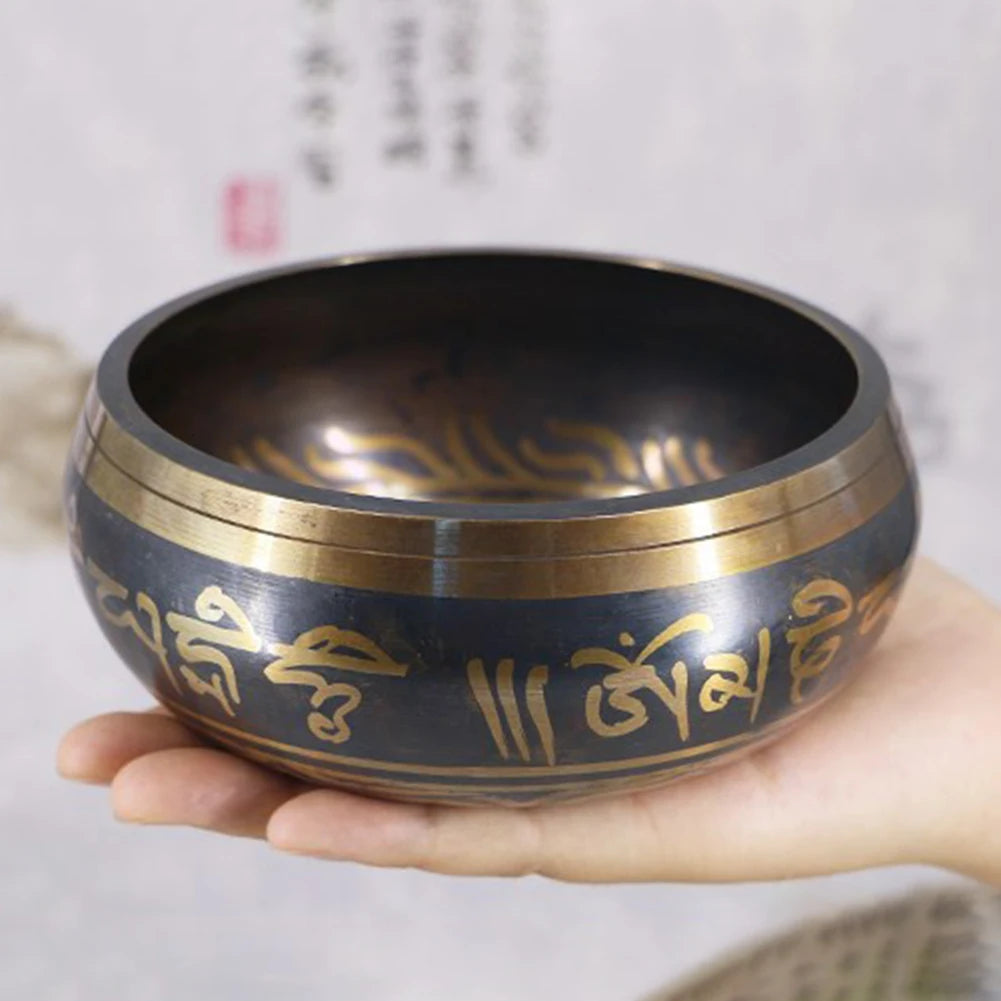 Buddha Tibetan Metal Singing Bowl