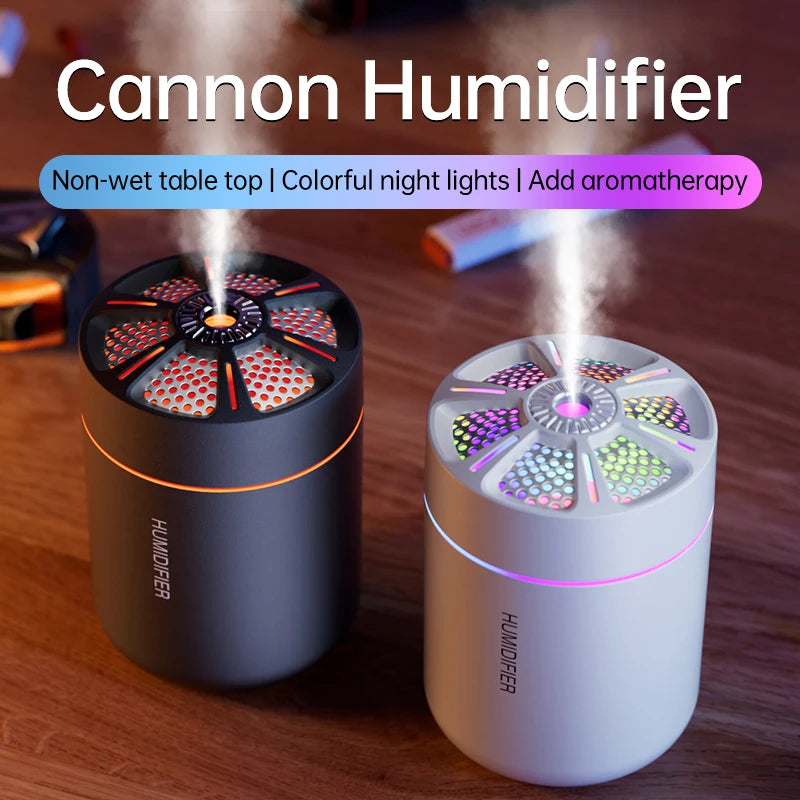 180ml Aromatherapy Air Humidifier with LED Lights