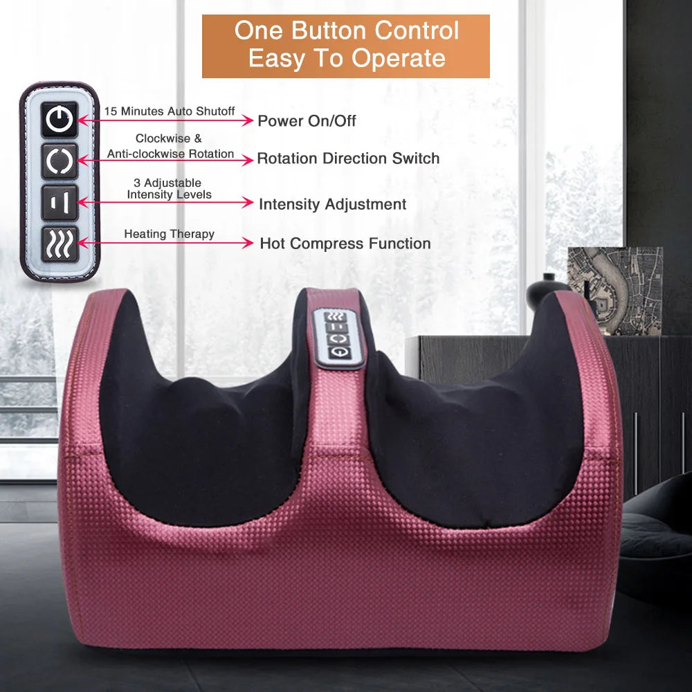 Electric Heated Shiatsu Foot Massager