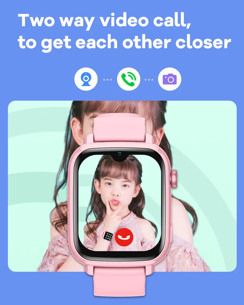 4G Kids Smartwatch – GPS & Video Call