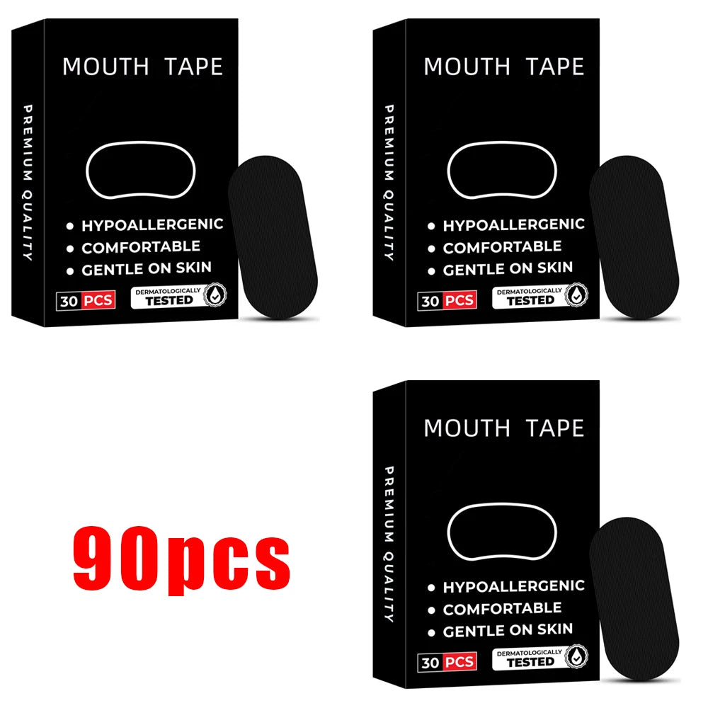 Anti-Snoring Sleep Mouth Tape – 30/60/90pcs