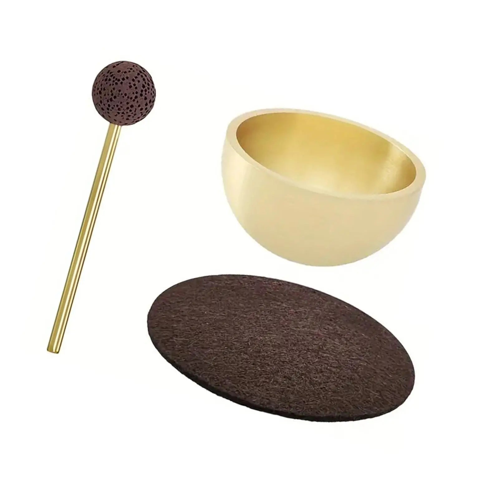 Mini Portable Meditation Sound Bowl Kit