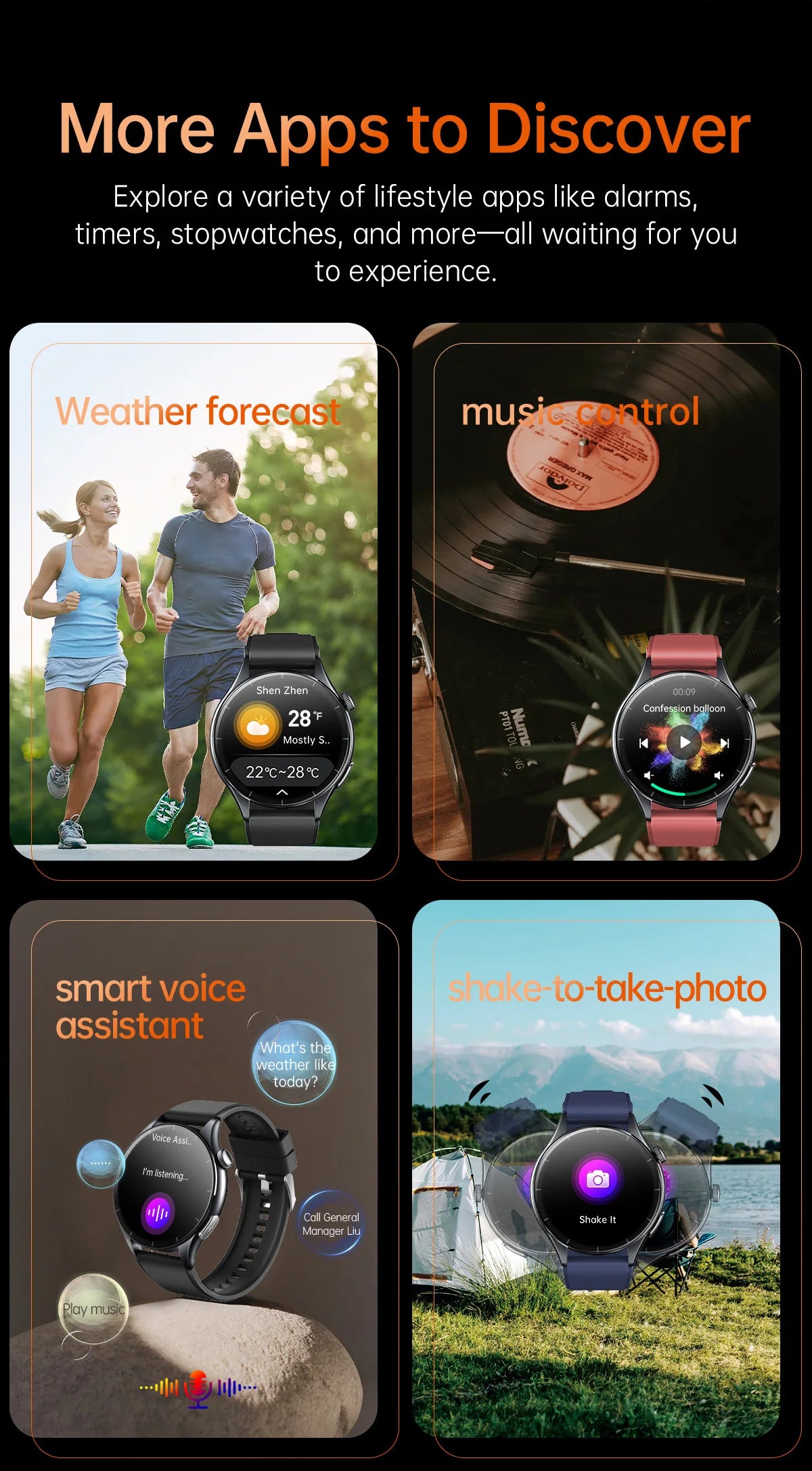 2025 ECG+PPG Smart Health Watch