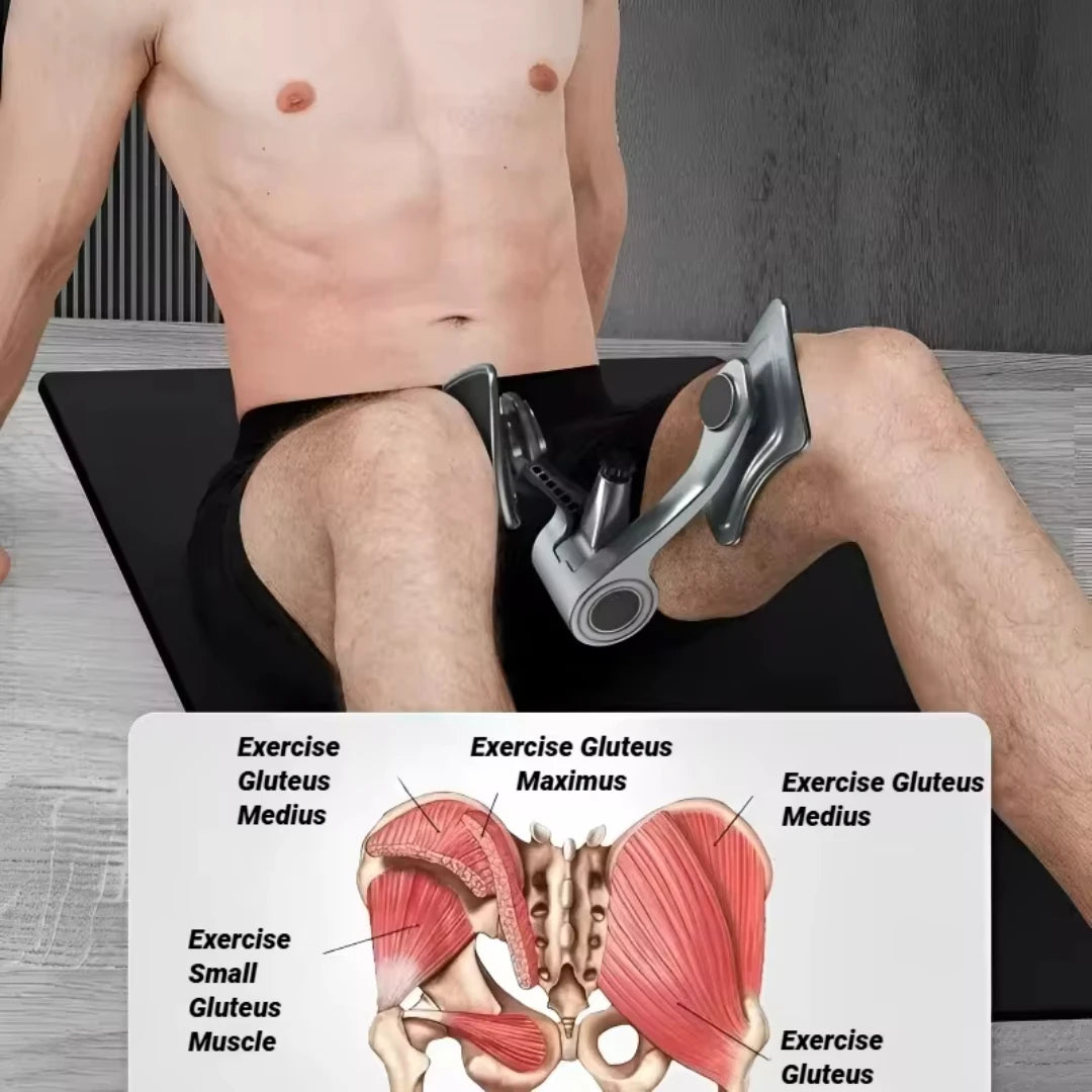 Kegel Fitness Equipment – Pelvic Muscle & Buttock Trainer for Men Home Exercise