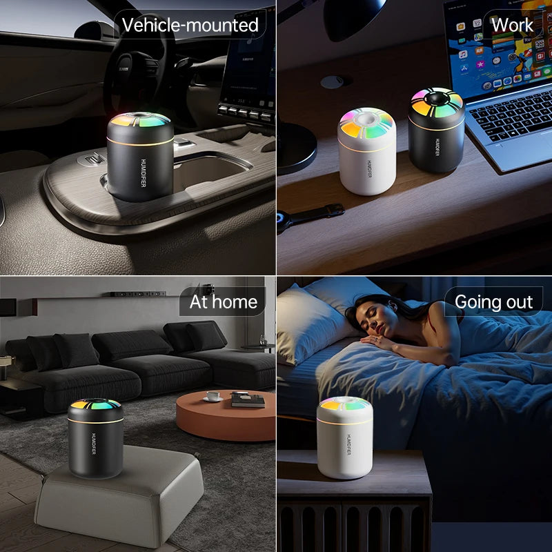 180ml Aromatherapy Air Humidifier with LED Lights