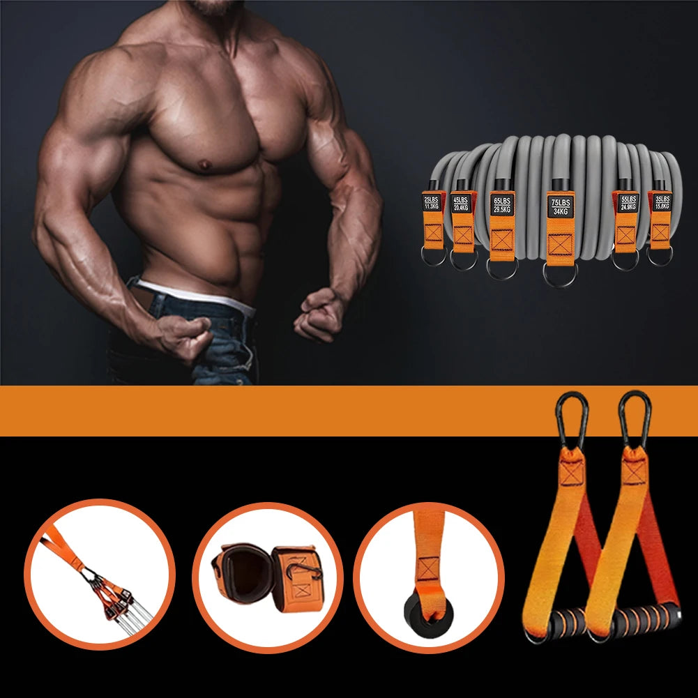 Heavy Duty Resistance Bands with Handles
