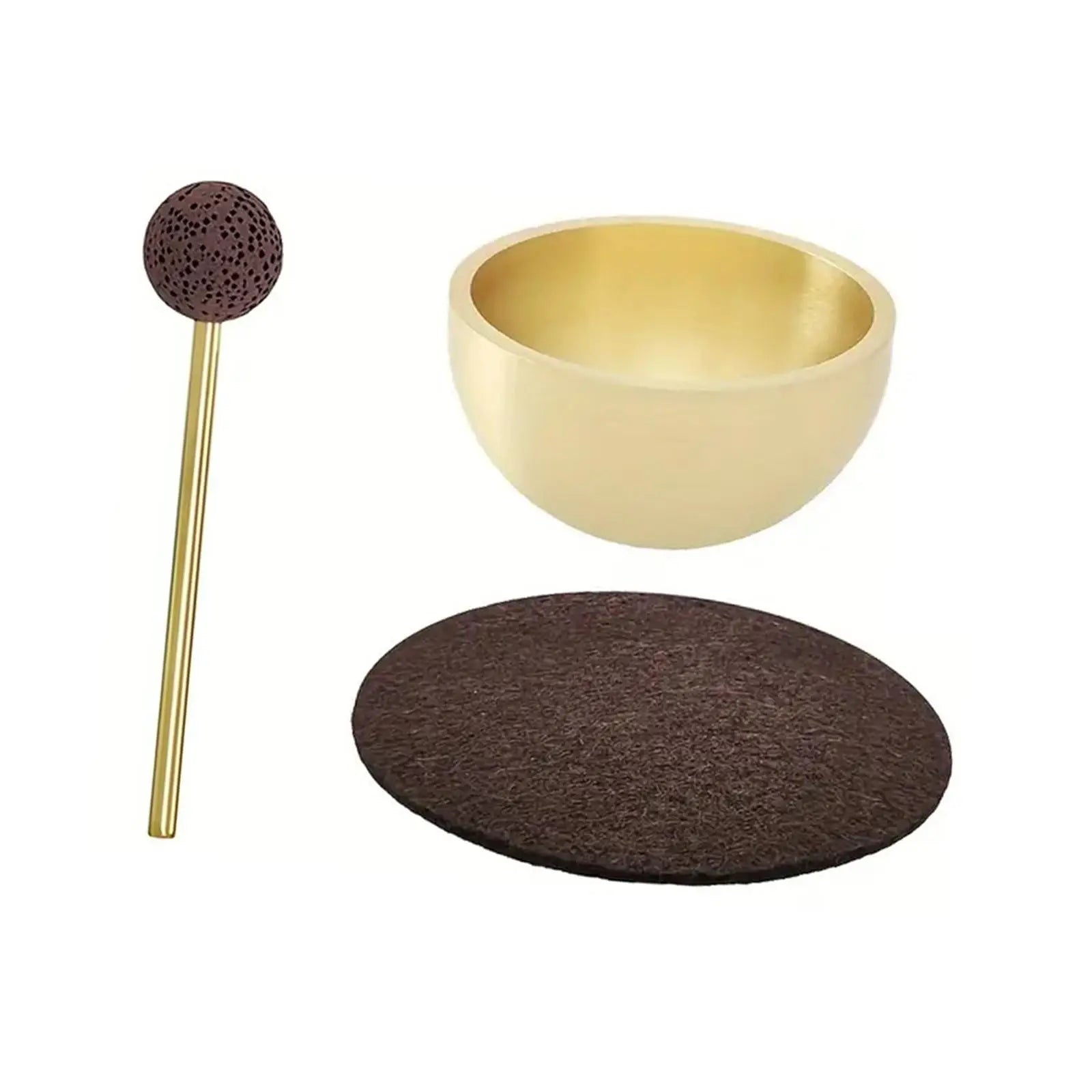 Mini Portable Meditation Sound Bowl Kit