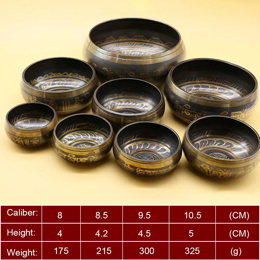 Buddha Tibetan Metal Singing Bowl