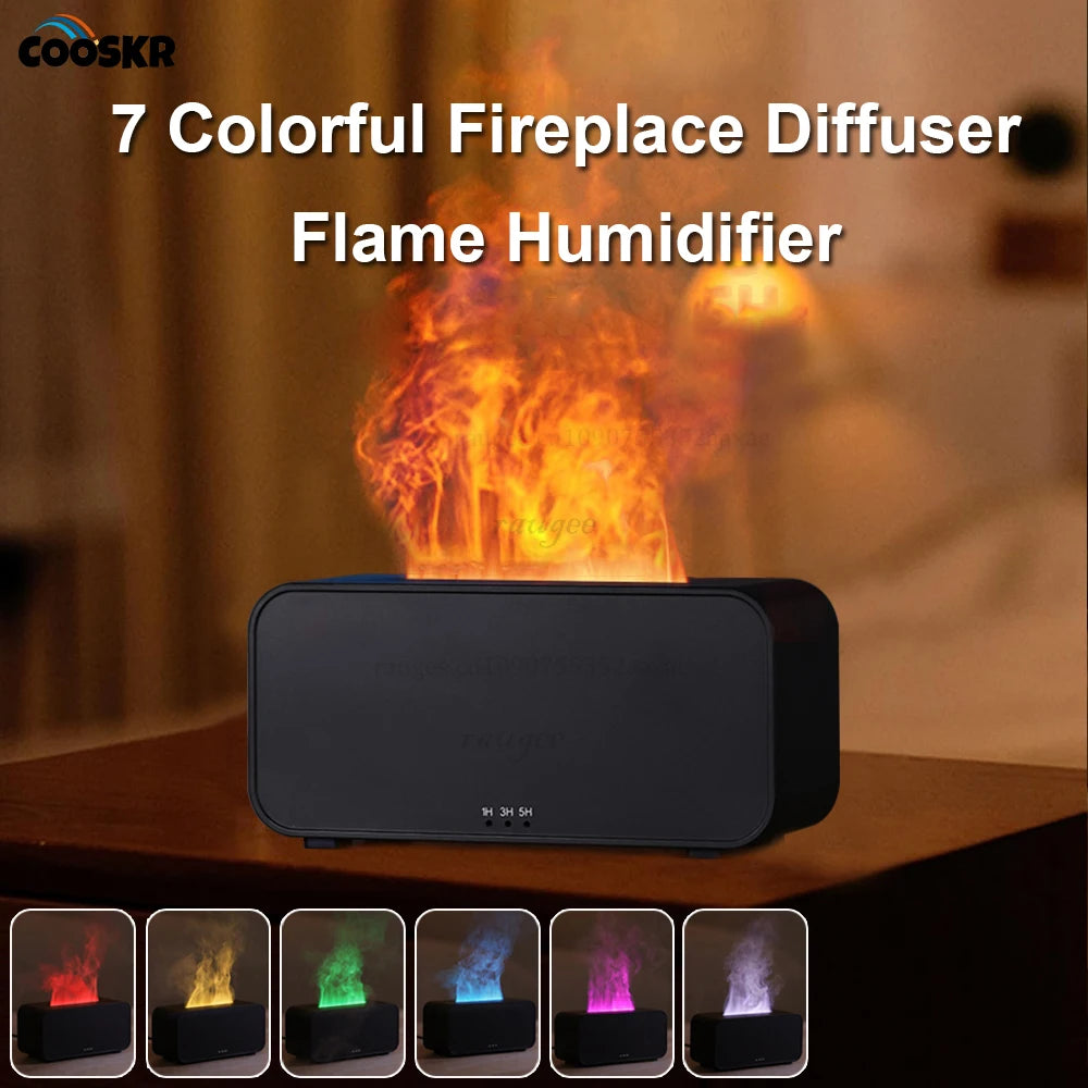 Mini Aroma Diffuser with 7-Color LED