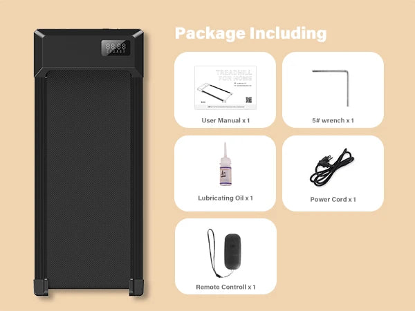 2.5HP 300lbs Treadmill for Home – 2-in-1 Walking Pad & Running Machine with LCD Display