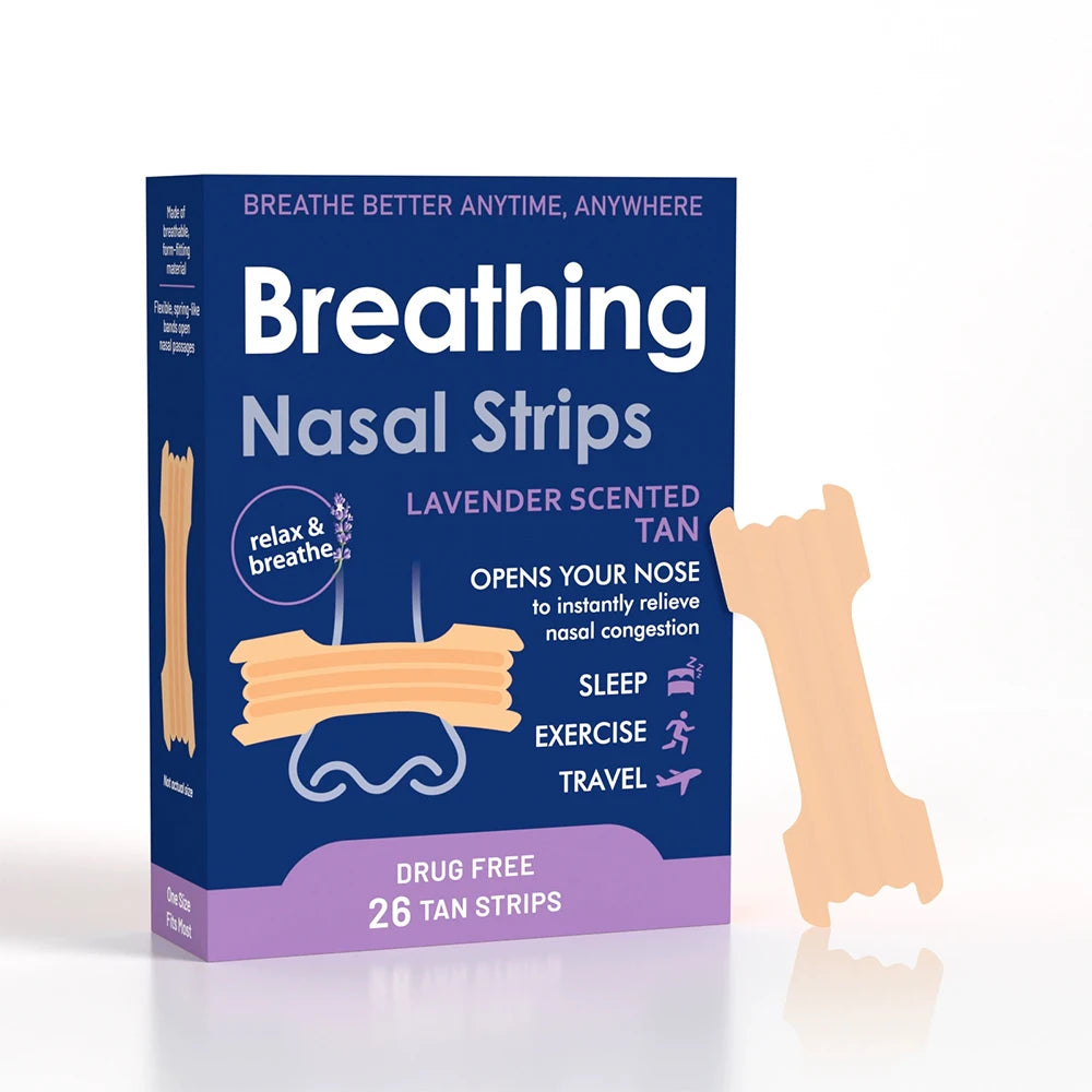 Lavender Scent Anti-Snoring Nasal Strips