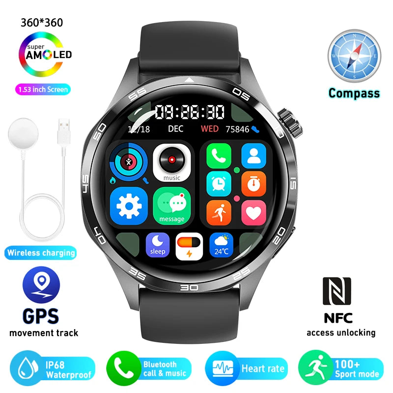 Smart Watch 5 Pro – GPS & AMOLED