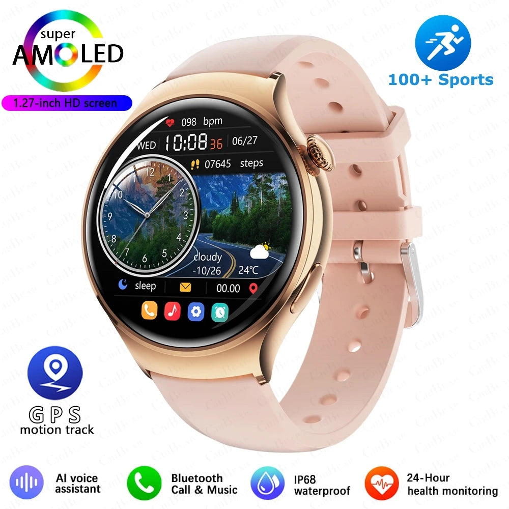2025 Women’s GPS Smartwatch – NFC & Bluetooth