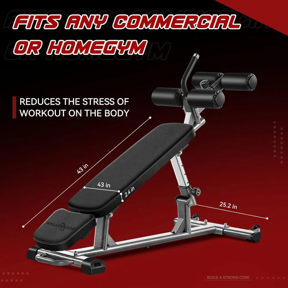Professional Adjustable Sit-Up & Weight Bench