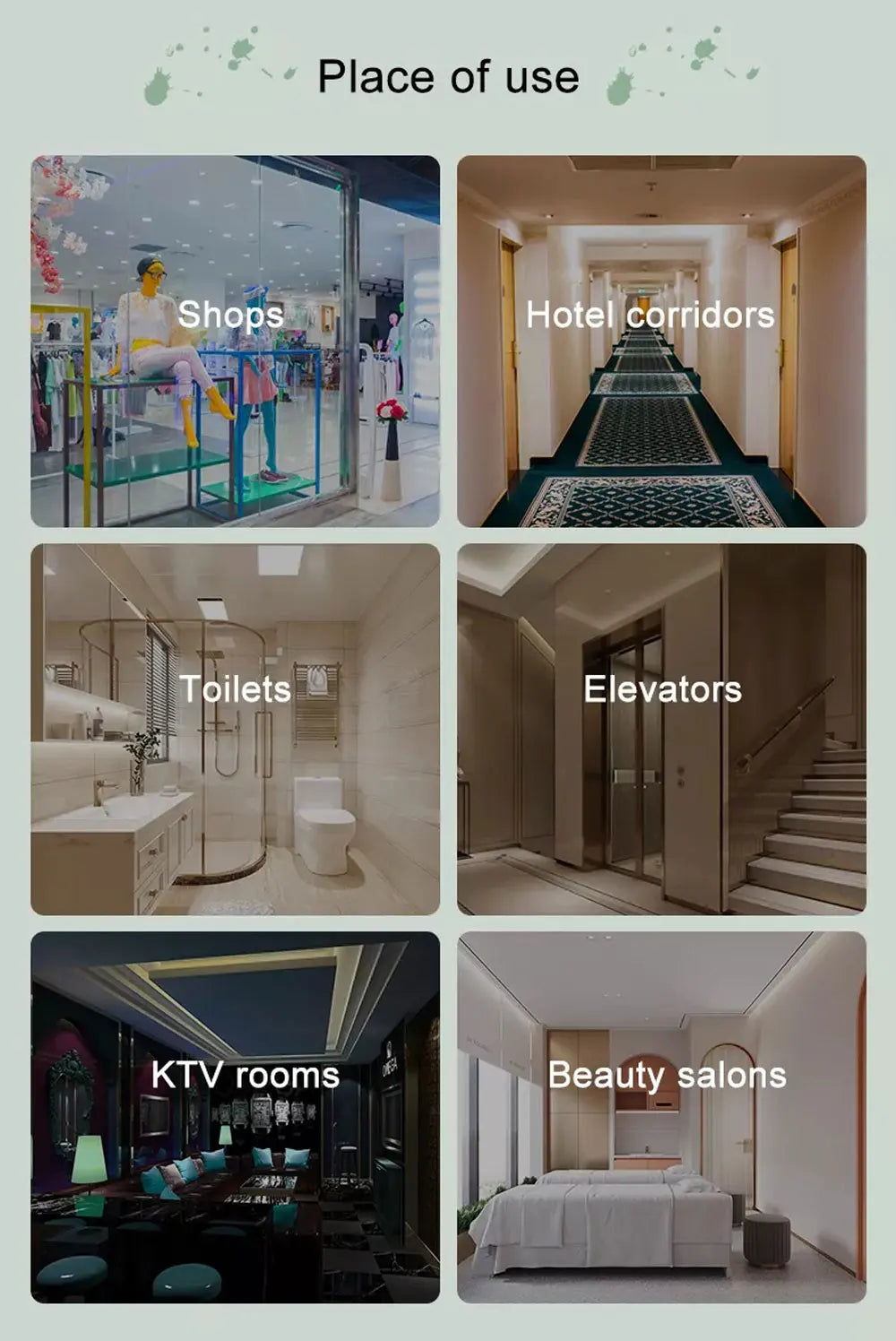 Smart Essential Oil Diffuser – Wall-Mounted Bluetooth Aroma Scent Machine 500ml for Home & Hotel