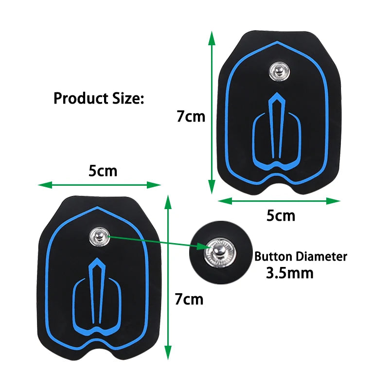 EMS Muscle Stimulator – Pain Relief Digital Therapy Body Massager for Home Use