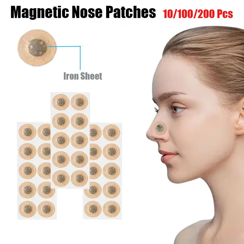 Magnetic Nasal Strips – 10/100/200pcs Anti-Snoring