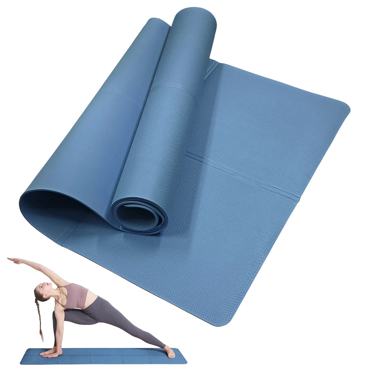 4mm Anti-Slip EVA Yoga & Fitness Mat
