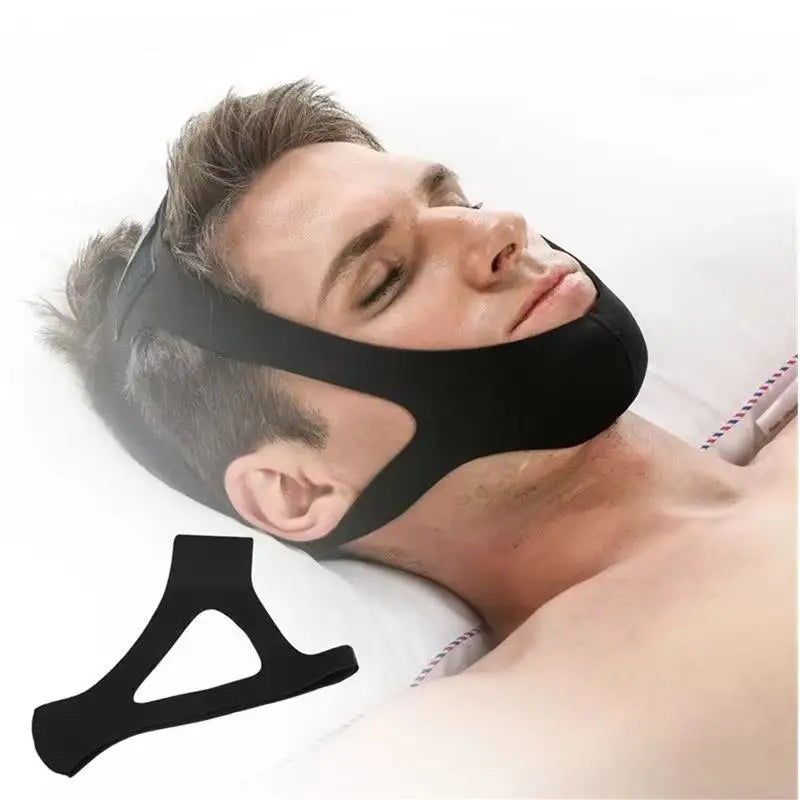 Anti-Snoring Chin Strap for Open Mouth Sleep