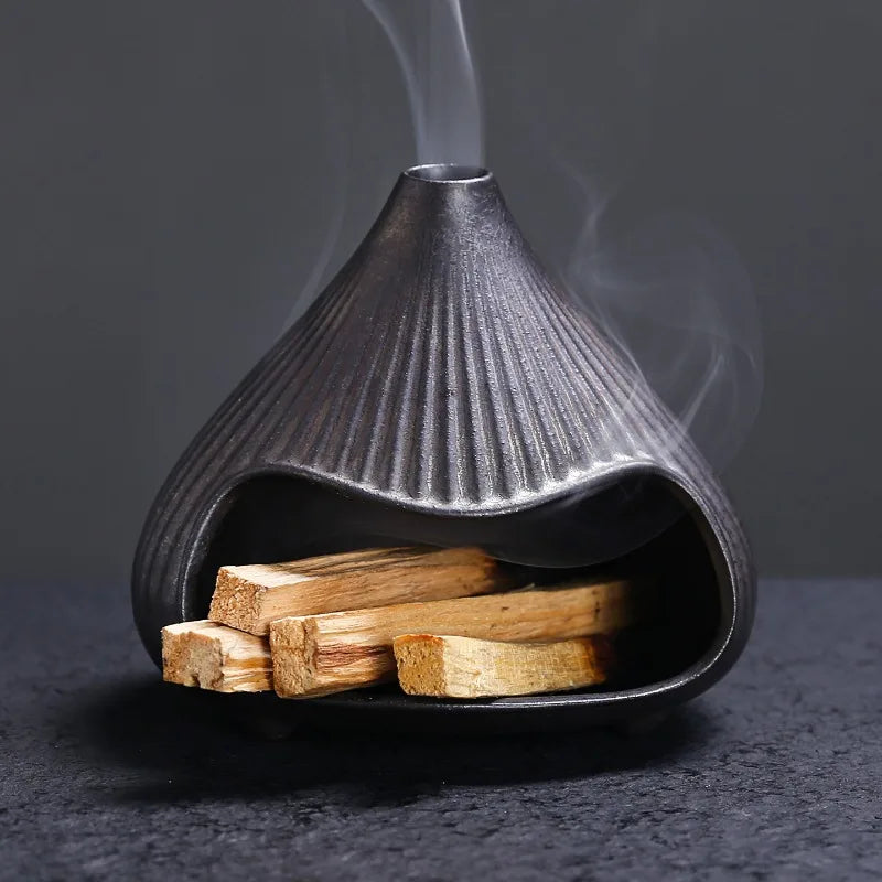 Ceramic Mount Fuji Incense Burner