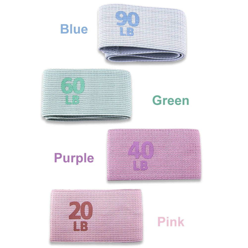 Resistance Hip & Glute Bands – 1-3PCS