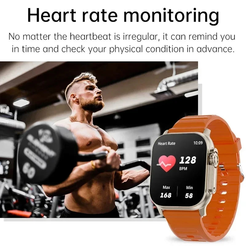T900 Ultra Smartwatch – Bluetooth & Heart Rate
