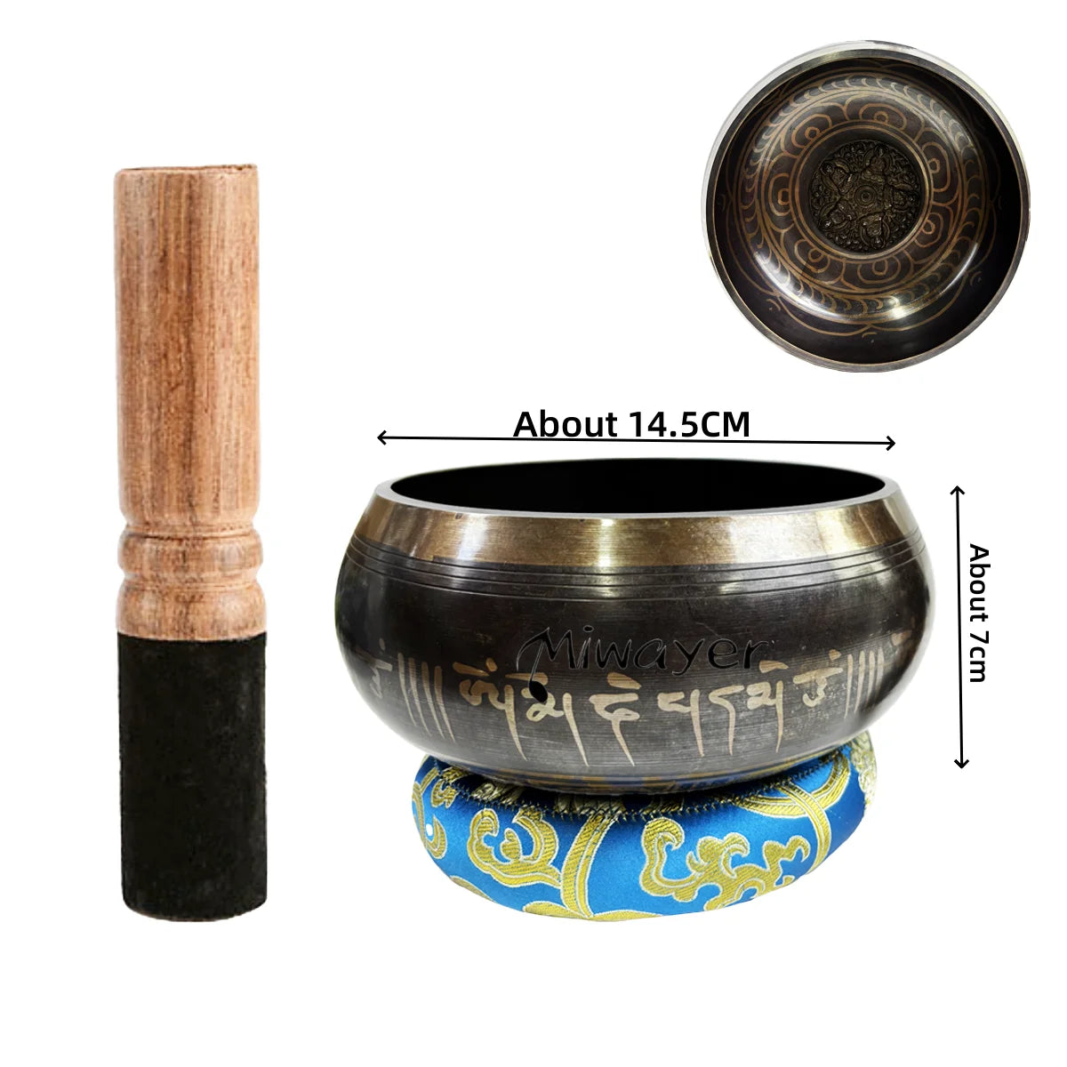 Tibetan Singing Bowl Set – 8.5–20cm