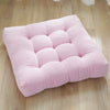 Square Floor Pillow Cushion – Thick Tufted Meditation & Yoga Seat Pad for Home or Balcony