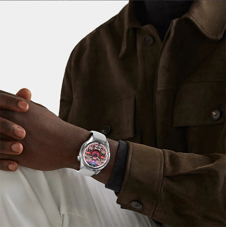 2025 Men’s GPS Smartwatch – AMOLED & NFC