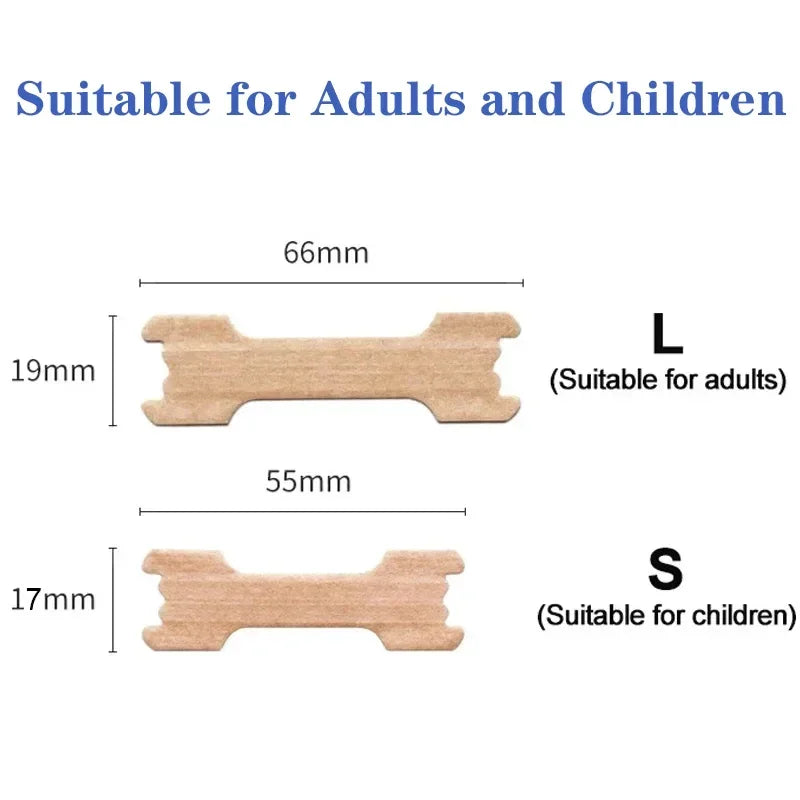 Breathable Anti-Snoring Nasal Strips – 100/200/300pcs