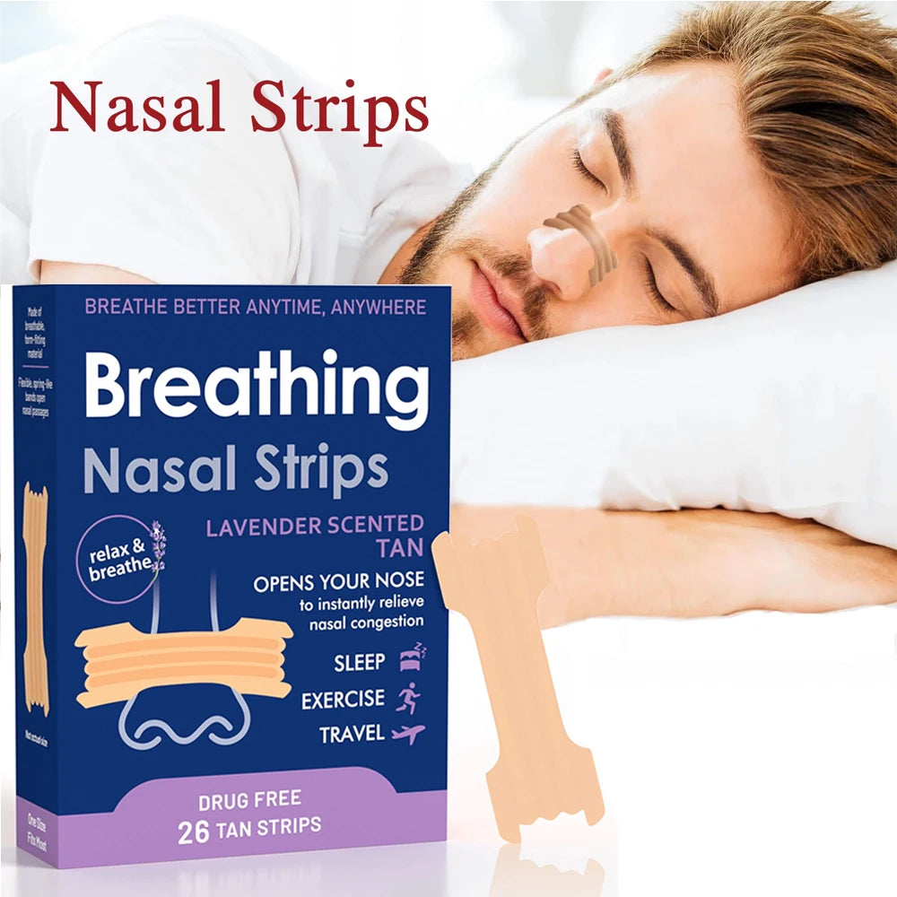 Lavender Scent Anti-Snoring Nasal Strips