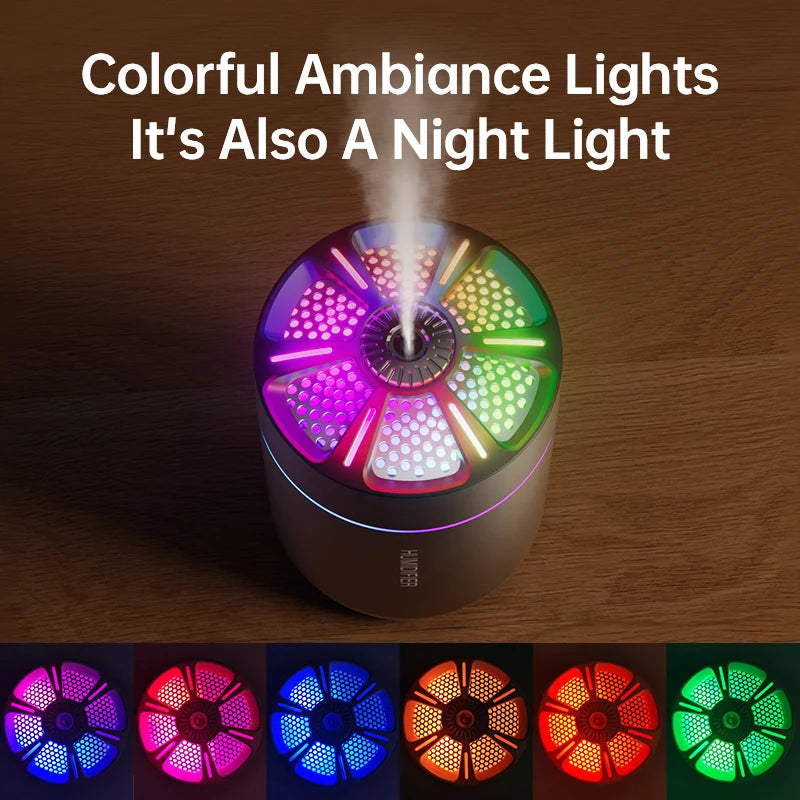 180ml Aromatherapy Air Humidifier with LED Lights