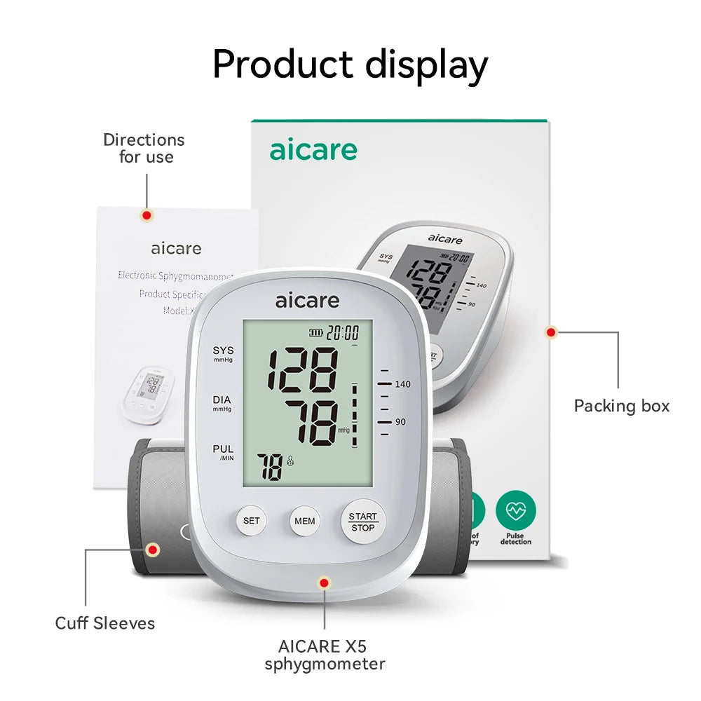 Digital Upper Arm Blood Pressure Monitor