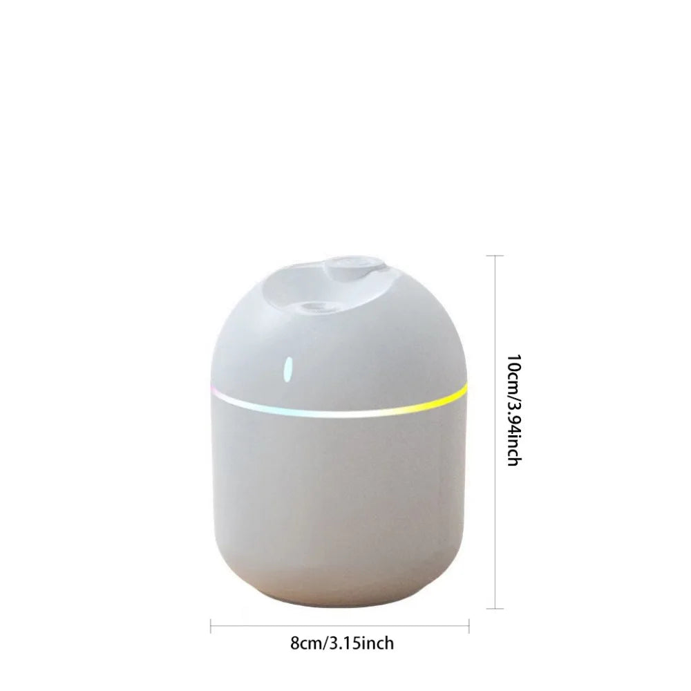 270ml Cool Mist Aroma Humidifier with LED