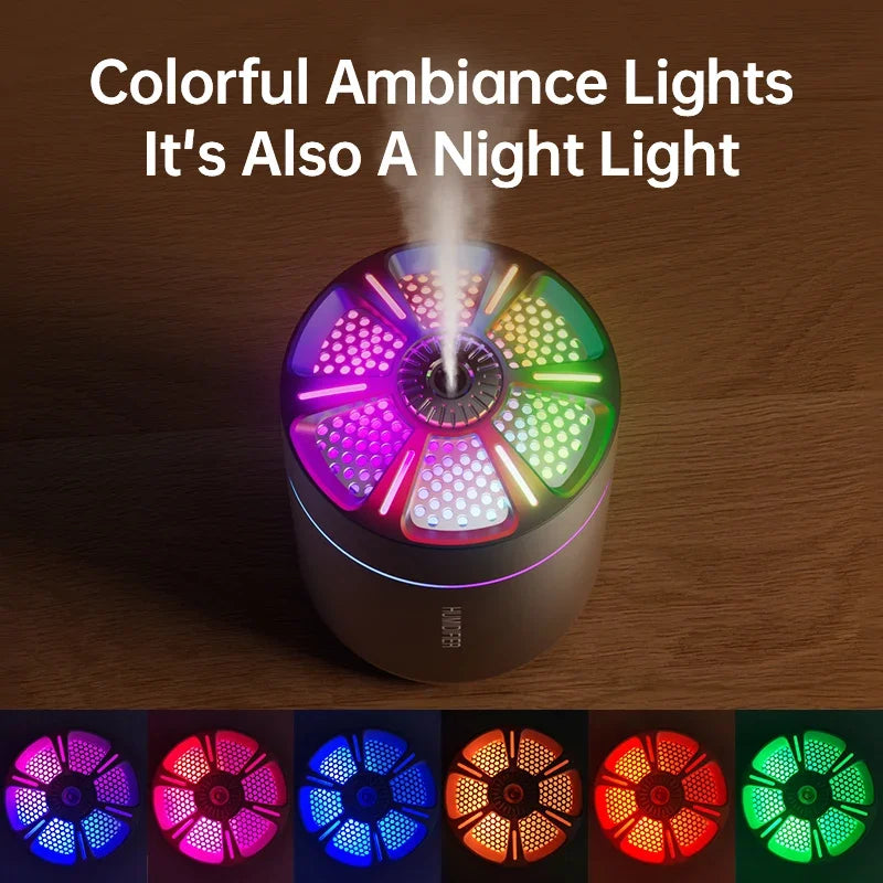 180ml Aromatherapy Air Humidifier with LED Lights