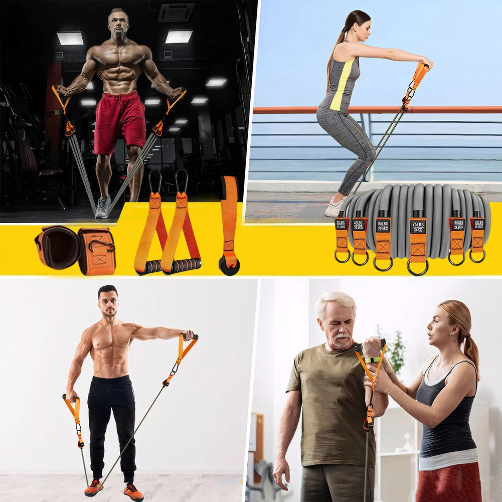 Heavy Duty Resistance Bands with Handles