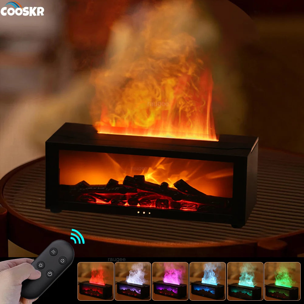Air Humidifier & Aroma Diffuser with LED