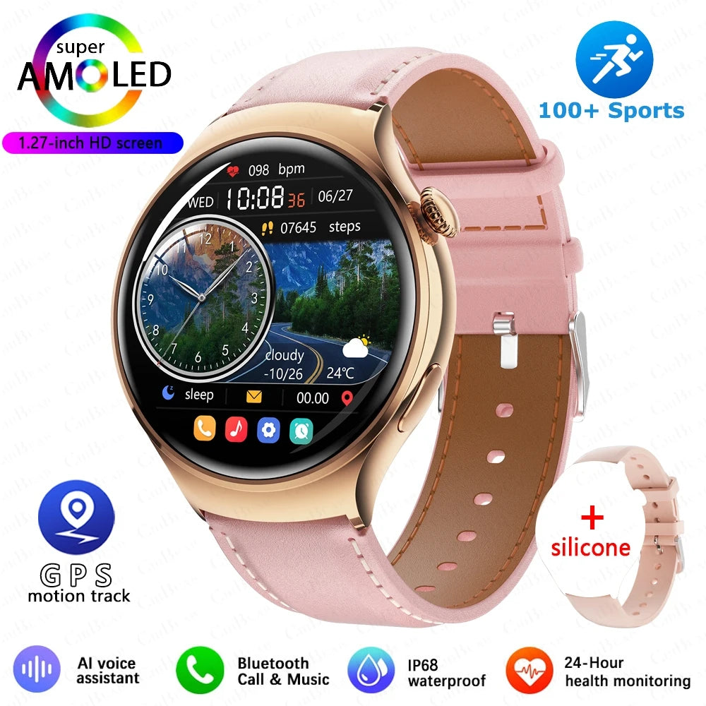 2025 Women’s GPS Smartwatch – NFC & Bluetooth
