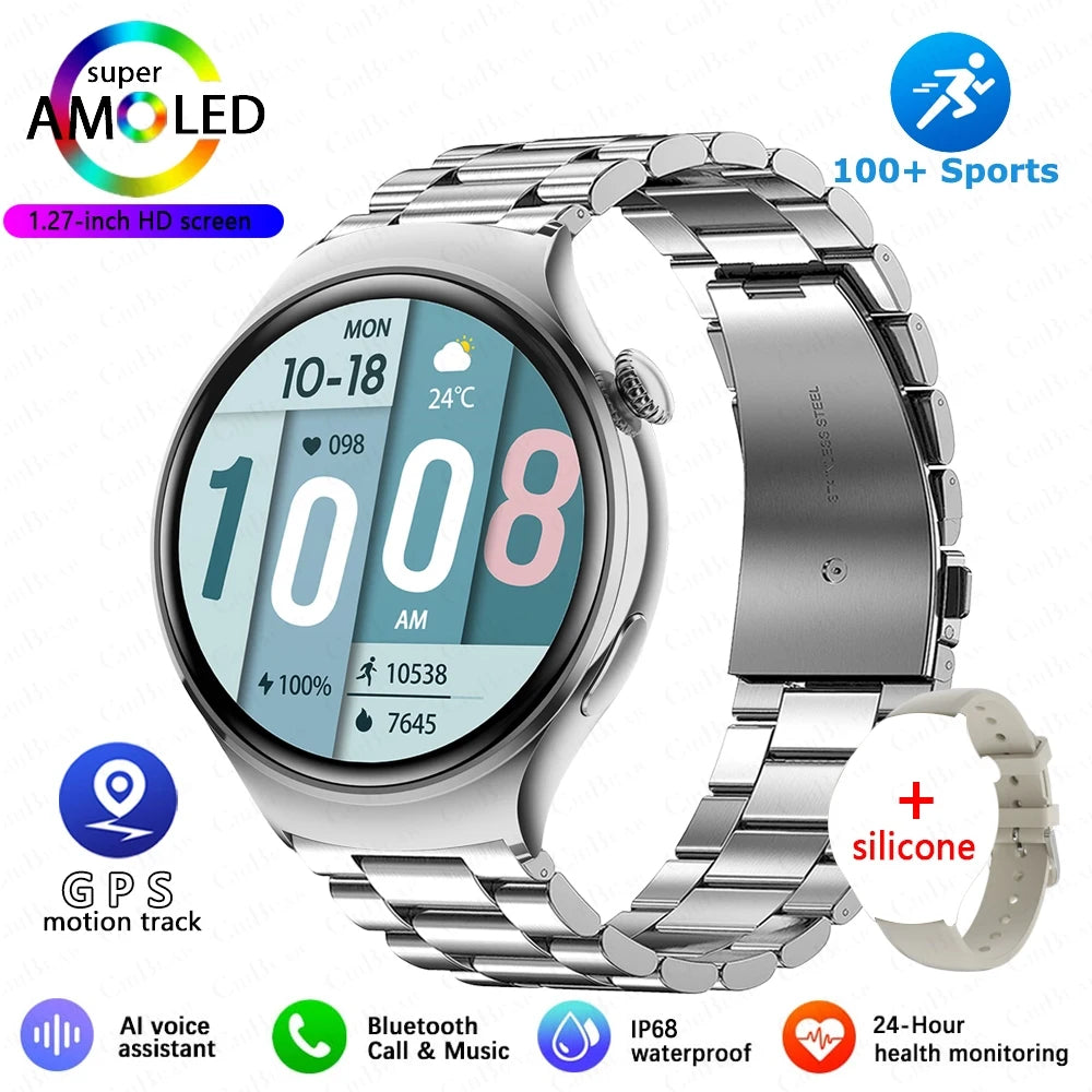 2025 Women’s GPS Smartwatch – NFC & Bluetooth