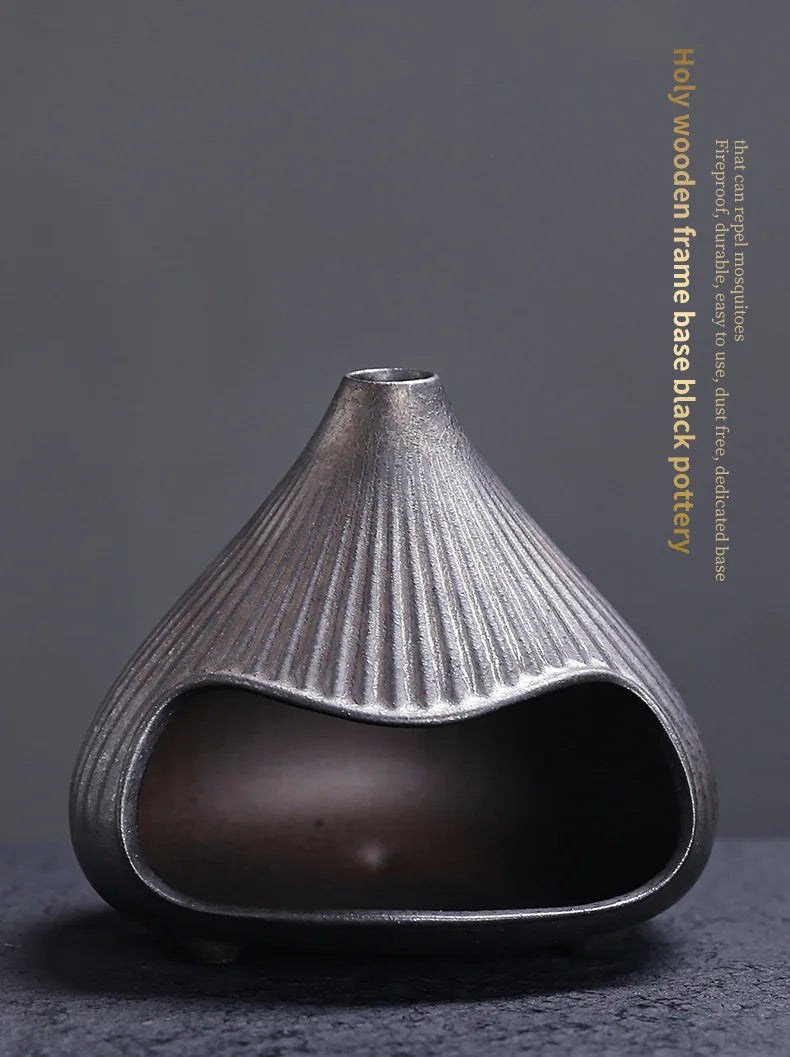 Ceramic Mount Fuji Incense Burner