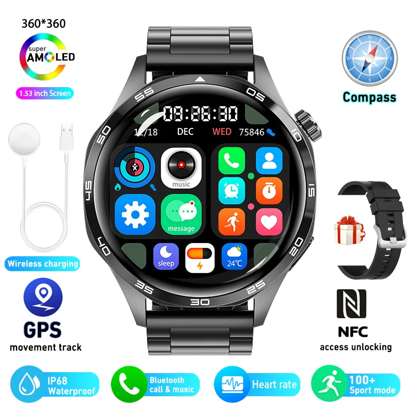 Smart Watch 5 Pro – GPS & AMOLED