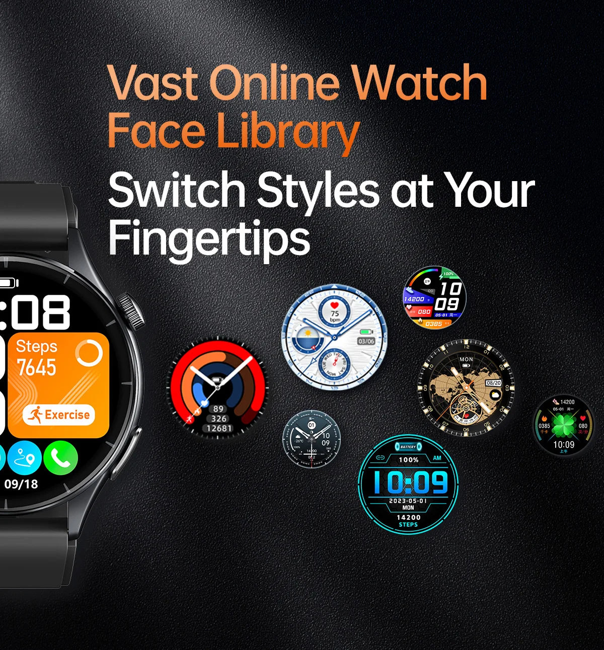 2025 ECG+PPG Smart Health Watch