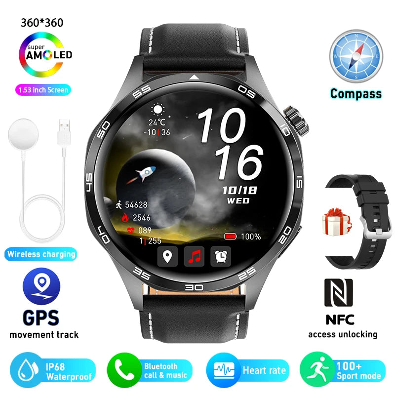 Smart Watch 5 Pro – GPS & AMOLED