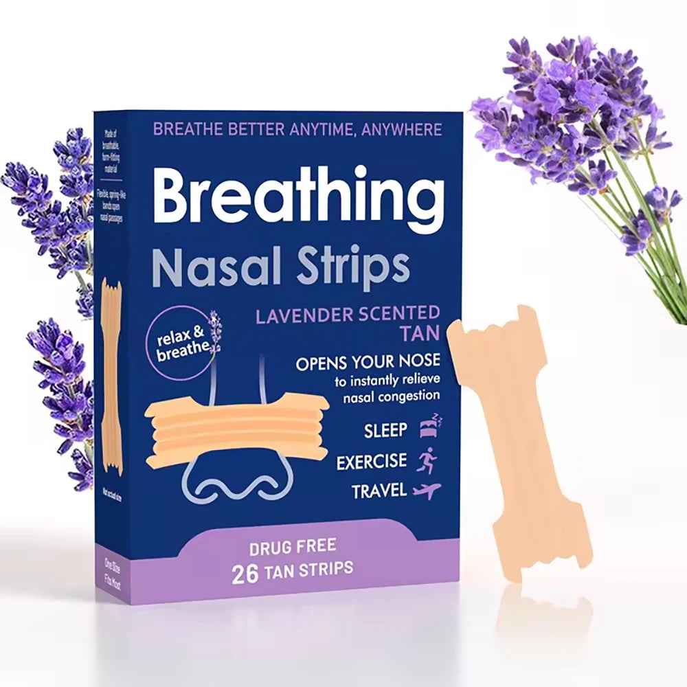 Lavender Scent Anti-Snoring Nasal Strips