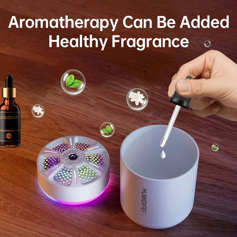 180ml Aromatherapy Air Humidifier with LED Lights