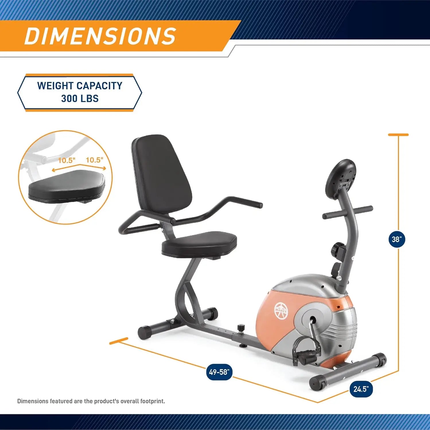 Home Exercise Bike – Adjustable Magnetic Resistance
