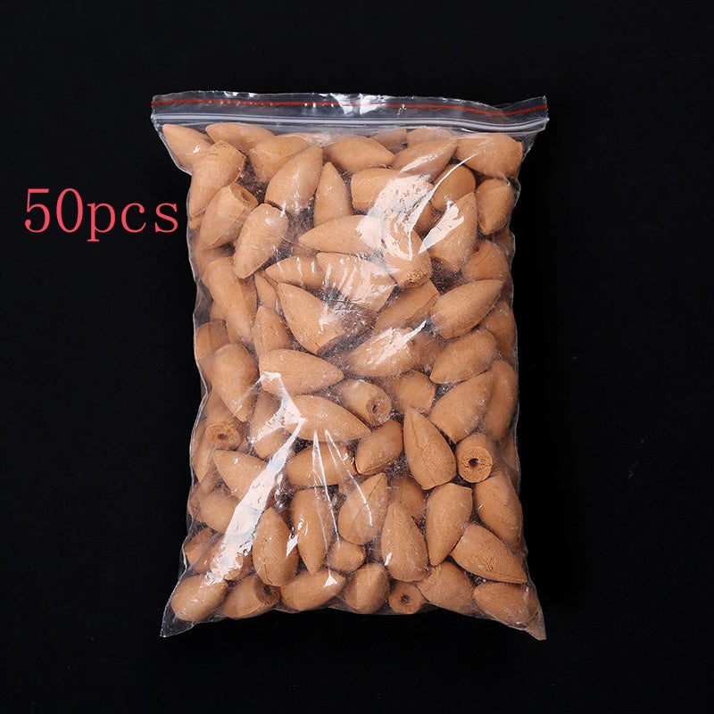 Mixed Scent Backflow Incense Cones