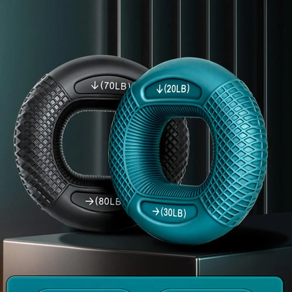 Silicone Finger & Hand Strengthener Ring – Grip Trainer for Muscle Exercise