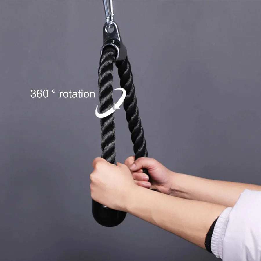 Triceps & Face Pull Rope – Gym Accessory